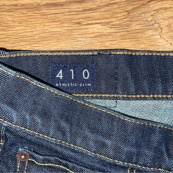 Lucky Brand Men’s 410 Athletic Slim Size 40x30 Dark Blue Excellent Condition - Picture 4 of 16